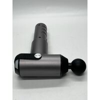 Hyper Impact Percussion Massager 81907 Black Portable Design with 5 Attachments