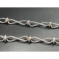 Unisex 925 Sterling Silver Choker Necklace (Pre-Owned)