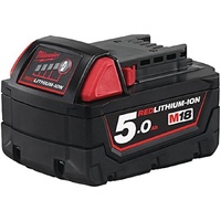Milwaukee M18 18V RedLithium-Ion 5.0Ah Extended Capacity Battery Pack M18B5