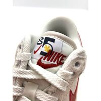 Nike Dunk Low SE Double Swoosh Sail Orange Women's Size 6 Sneaker