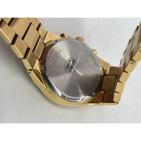 Citizen Black Dial Gold Tone Men’s Chronograph Watch (Pre-owned)