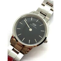 Daniel Wellington Iconic Link 28mm Silver Black Women’s Stainless Steel Watch
