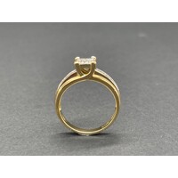 Ladies 18ct Yellow Gold Diamond Engagement Ring (Pre-Owned)