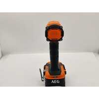 AEG 18V 2 Piece Fusion Tool Kit with Batteries and Charger in Case (Pre-owned)