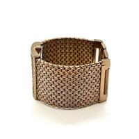 Loyal Women’s Rose Gold Tone Stainless Steel Small Size Rectangle Shape Watch