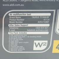 Taurus Titanium AUS5700MT Air Multifunction Tool Kit
