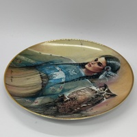 Franklin Mint Heirloom Plate Princess of Wisdom P02219 Native Owl Art
