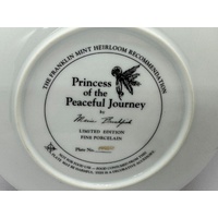 The Franklin Mint Heirloom Collection Plate Princess Of The Peaceful Journey