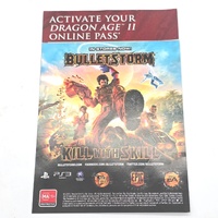 Dragon Age II PS3 PlayStation 3 RPG Game EA BioWare BLES-01084