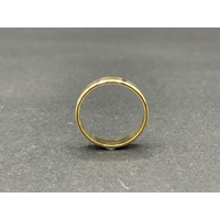 Unisex 18ct Yellow Gold Plain Wedding Band Ring
