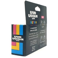 Ilford IlfoColor Rapid Retro Edition 27 Exposure Single Use Color Film Camera