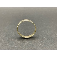 Unisex 9ct Yellow Gold Plain Wedding Band Ring