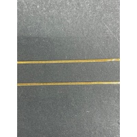 Unisex 22ct Yellow Gold Snake Bone Link Necklace