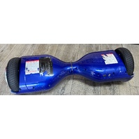 Fitness Master Blue Self Balancing Electric 2 Wheel Hoverboard and Charger Cable