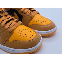 Nike WMNS Air Jordan 1 Mid Chutney Taxi Black White BQ6472 700 Size 8 US