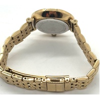 Michael Kors MK4422 Ladies Stainless Steel Gold Tone Quartz Watch 5 ATM