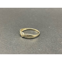 Ladies 9ct Yellow Gold I LOVE YOU Ring