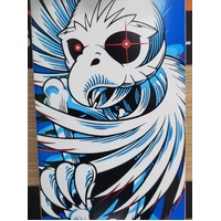 Tony Hawk Birdhouse Spiral Blue Skateboard with Carry Bag