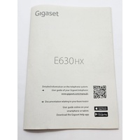 Gigaset E630HX Additional Cordless Handset Black with Box