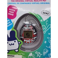 Bandai Tamagotchi The Original Virtual Reality Pet Gen 2 Black Silver Shell