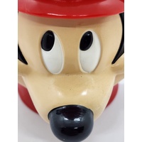 Disney on Ice Vintage Mickey Mouse Face Mug with Flip Cover