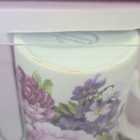 Season Collection Rose Garden Mugs Floral England Design Set of 2