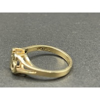 Unisex 9ct Yellow Gold Milestone 16 Signet Ring