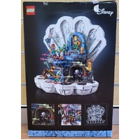 LEGO Disney The Little Mermaid Royal Clamshell 1808 Piece Set 43225 Building Set