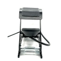 Rockbros Portable Bike Foot Pedal Pump with Attachment