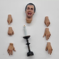 Kaustic Plastik Horror of Dracula Christopher Lee Dracula 1:6 Figure with Coffin