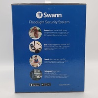 Swann 1080p Floodlight Security System Wi-Fi Series with 2-Way Talk Camera