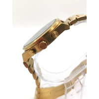 MVMT All Gold Black Dial Stainless Steel 5ATM WR Mens 4 Face Watch