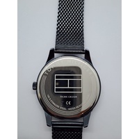 Tommy Hilfiger Mens Blue Mesh Strap Mens Damon Stainless Steel Watch 1791421