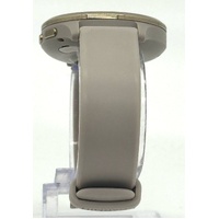 Garmin Venu 3S GPS WiFi Gold Steel Bezel French Grey Case Silicone Band Watch