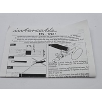 Intercable 17221 Cable Stripper for Vulcanized Wires in Red Case