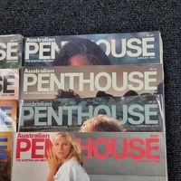 Vintage Australian Penthouse Magazine Collection 1979-1991 Adult Issues Lot
