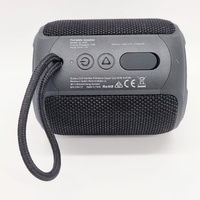 Wave Portable Speaker Amped Series Small 3S-2448 Bluetooth IPX7 LED Black