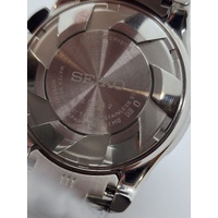 Seiko Coutura Chronograph Silver Dial Quartz Stainless Steel Watch SSB433