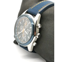 Seiko Macchina Sportiva Solar Chronograph V178-0BH0 Stainless Steel Mens Watch