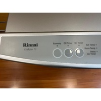 Rinnai Enduro 13 Unflued Natural Gas Convector Heater Silver