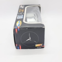 Mercedes-Benz SLK 1:32 Diecast Model Car Silver Open Door Collectible