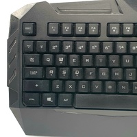 Gorilla Gaming Predator Keyboard Black Wired USB Computer Keyboard