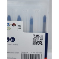 Bosch 2608900597 Expert HardCeramic HEX-9 Drill Bit Set 4-10 mm 5 Piece