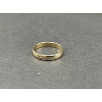 Ladies 9ct Yellow Gold 3 Stone Diamond Ring