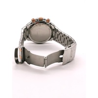 JAG J2864A Mens Chronograph Stainless Steel Watch with Luminous Markers