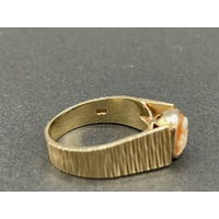 Ladies 9ct Yellow Gold Cameo Ring