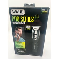 Wahl Pro Series Body Groomer 3-in-1 Trimmer Shaver and Nose Hair Kit 4hr Run
