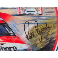 Bradford Exchange Peter Brock Plate One Two & Out in Style King of the Mountain
