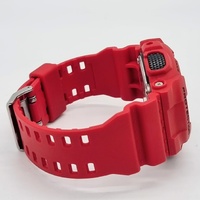 Casio G-Shock GA-100B Analog Digital Resin Strap Mens Red Watch 200m WR