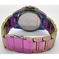 Guess Iridescent Crystal Queen Multifunction Stainless Steel Watch GW0464L4